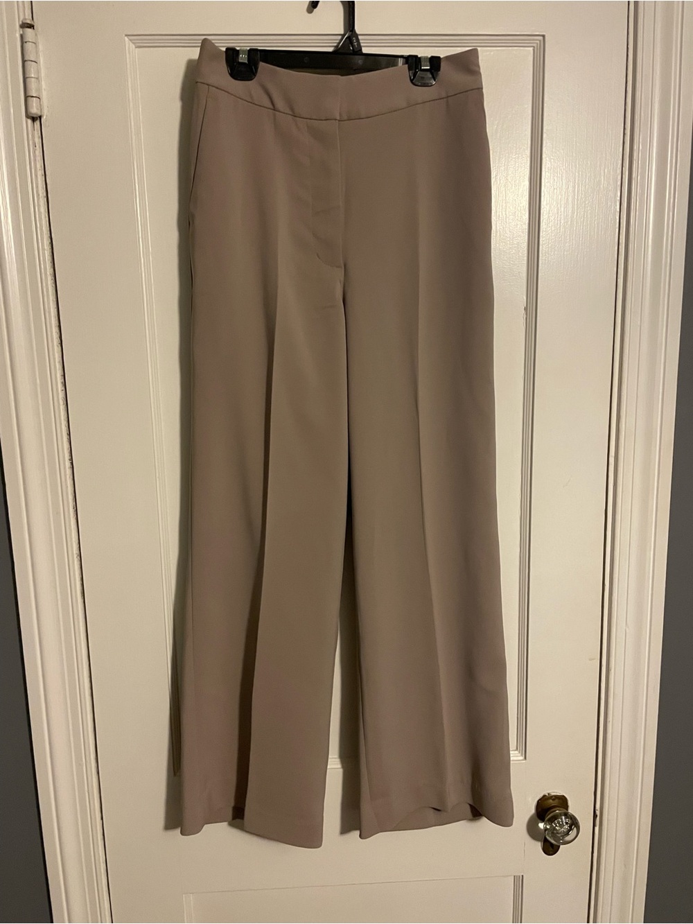 Quince Wide-Leg Dress Pants in Taupe Women’s Size 4